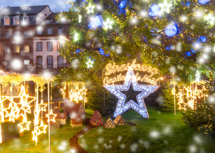 mercadillo navideño de Estrasburgo