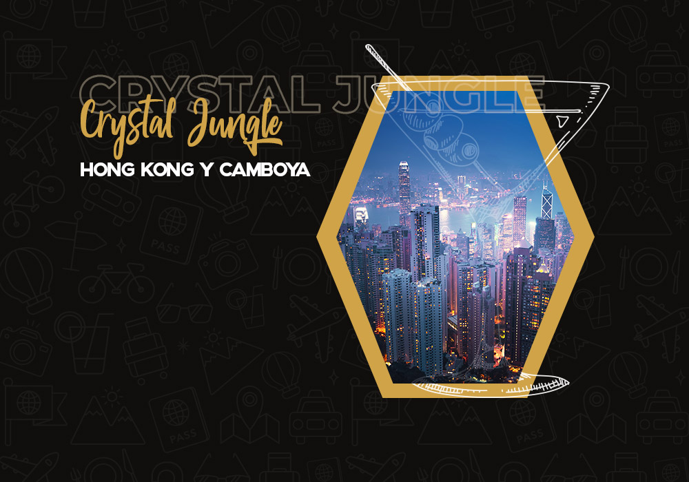 Cóctel Crystal Jungle: Hong Kong y Camboya